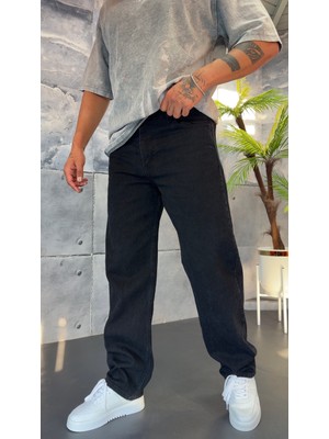 Peerless Store Ince Çizgi Detaylı Baggy Pantolon