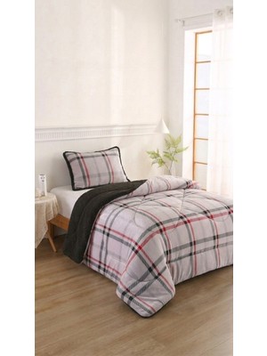 Bella Home Osotto Tek Kişilik Desenli Comforter Yorgan Seti | 180X230 cm | Yumuşak Dokulu | Konforlu ve Şık Tasarım