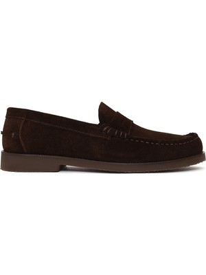 Derimod Erkek Kahverengi Süet Deri Casual Loafer 26SFD603310