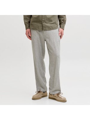 Jack & Jones Erkek Keten Karisimli Chino Pantolon - Karl
