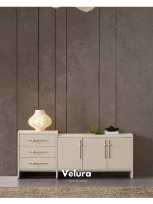 Velura Home & Living Defne Konsol - Krem (Ayna Hariç)