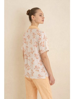 Seamlife Luxury Ceket Yaka Pijama Takım