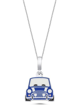 Silverize Mini Cooper Gümüş Kolye ARB44