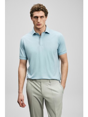 Lufian Levı Smart Erkek Polo Tişört Siyah