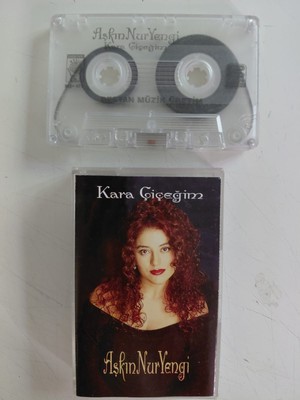Plakperest Aşkın Nur Yengi – Kara Çiçeğim -  1994 Almanya Basım Kaset /destan Müzik-2.el