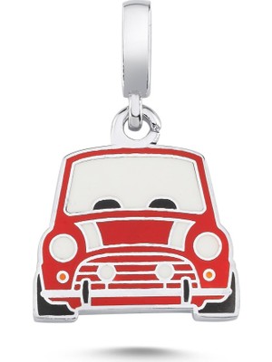 Silverize Mini Cooper Gümüş Kolye Ucu ARB46