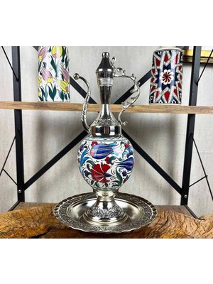 Çini Evi Lale Baharı Ibrik Seti