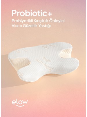 Elow Probiyotikli Kırışıklık Önleyici Ortopedik Güzellik Yastığı - 60X40X13