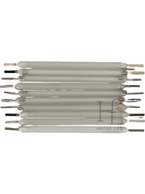 Hazar Led 3 Volt 38MM LED Filament Mavi Retro Tungsten Filament 10 Adet