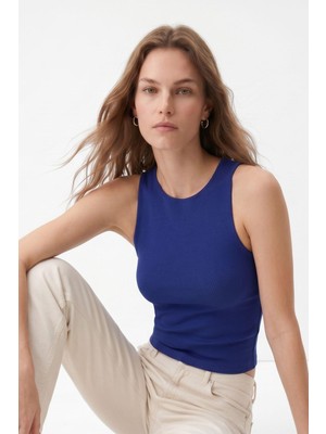 Rays Laci Yuvarlak Yaka Crop Atlet 8163A