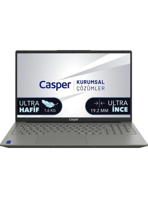  casper nirvana x750 x750.1342-be00x-g-f i5-13420h 16gb 500gb ssd 15.6" freedos notebook