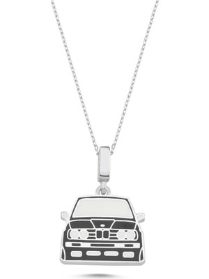 Silverize Siyah Bmw Kolye RZ82