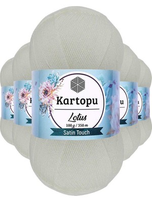 Royaleks Group 5 Adet Lotus Bikini Büstiyer Bluz Örgü Ipi  K010 Beyaz