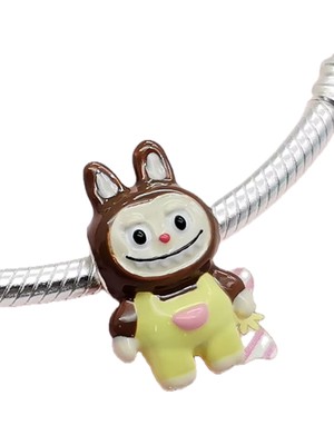 Dangle Sarı Canavar Bebek Charm