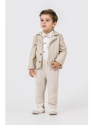 Bebezade Erkek Bebek | Çocuk Gentlemen Ceketli Alt Üst Takım
