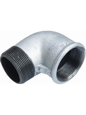 Mestore Galvanizli Kuyruklu Dirsek 1/2 - 9996669921019