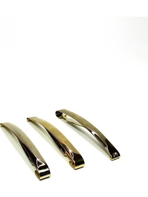 Royaleks 3 Adet Metal Klasik Saç Tokası Orijinal 9 cm