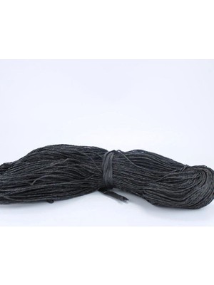 Royaleks Group Siyah Renk Çile Kağıt Ip Çanta Ipi Supla Ipi  No:12 - (550-600 Gr)
