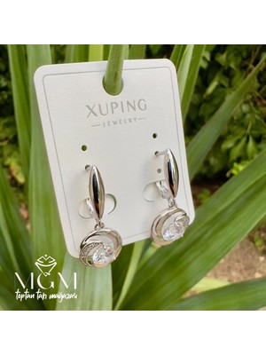 Mestore Xuping Taşlı Küpe