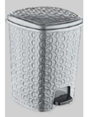Royaleks Group Rattan Star Pedallı Çöp Kovası 12 Lt. ROYALEKS-E248