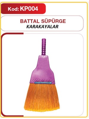 Royaleks Group Karakayalar Plastik Süpürge (Battal) ROYALEKS-KP-004