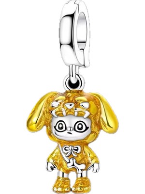 Fubena Sarı Minik Bebek Sallantılı Charm