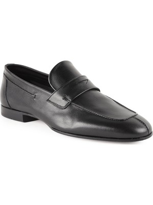 Libero L5608 Erkek Hakiki Bufalo Deri Kösele Taban Loafer Ayakkabı
