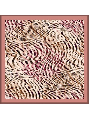 Cacharel Pembe  Ipek Twill Eşarp