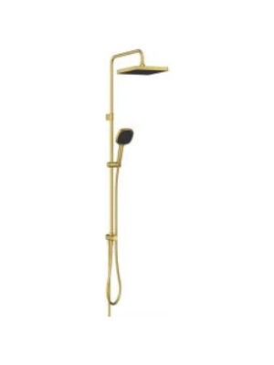 VitrA Artema Core Square A4591925 250 Duş Kolonu, Fırçalı Altın