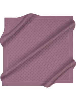 Aker Lila 100X100 Kare Jakar Eşarp