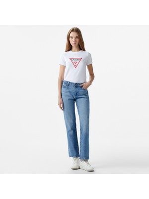 Guess Kadın Mavi Jean