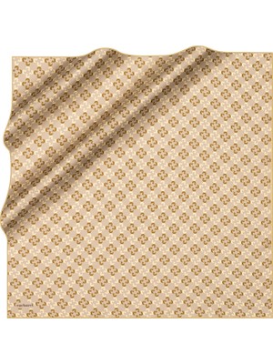 Cacharel Haki 90X90 Ipek Twill Eşarp