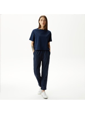 Nautica Kadın Lacivert Relaxed Fit Pantolon