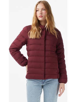 Nautica Kadın Bordo Regular Fit Mont