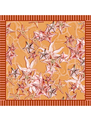 Arancia Turuncu 90X90 Pure Touch Eşarp