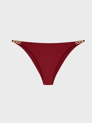LC Waikiki Bordo Zincir Detaylı Kadın Bikini Altı