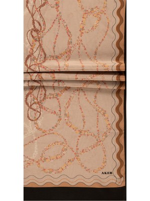 Aker Bej 75X200 Ipek Koton Şal
