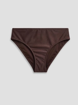 LC Waikiki Kahverengi Kadın Düz Bikini Alt
