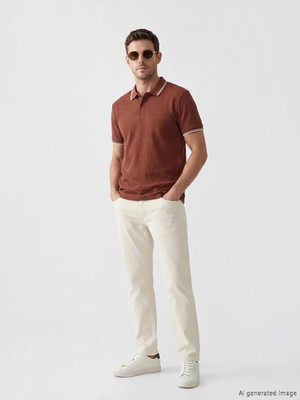 LC Waikiki Bej Regular Fit Gabardin Erkek Chino Pantolon
