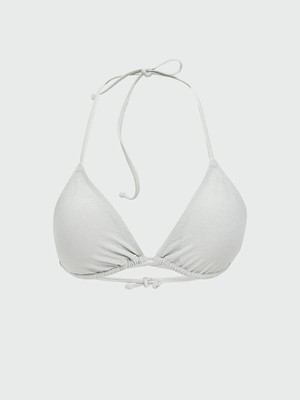 LC Waikiki Karışık Üçgen Çıkarılabilir Pedli Kadın Bikini Üst