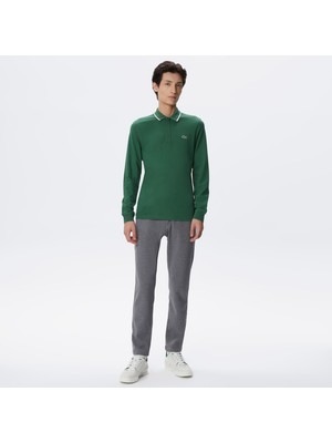 Lacoste Erkek Slim Fit Gri Pantolon
