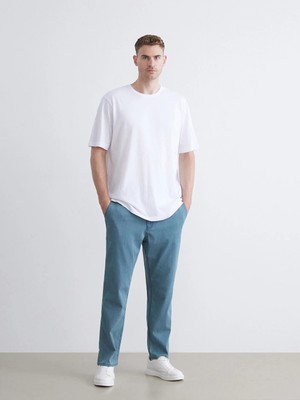 LC Waikiki Yeşil Büyük Beden 880 Chino Fit Erkek Jean Pantolon