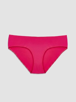 LC Waikiki Fuşya Kadın Düz Bikini Alt