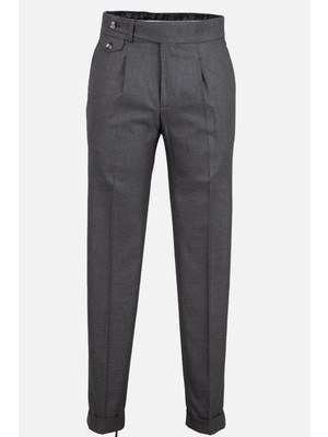 HC MEN CLASSIC Erkek Füme Tek Pile Pantolon
