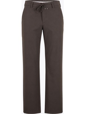 HC MEN CLASSIC Erkek Jogger Pantolon Modern Fit Haki Düz Bağcıklı