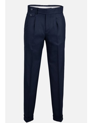 HC MEN CLASSIC Erkek Lacivert Tek Pile Pantolon