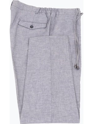 HC MEN CLASSIC Erkek Lacivert Keten Jogger Pantolon
