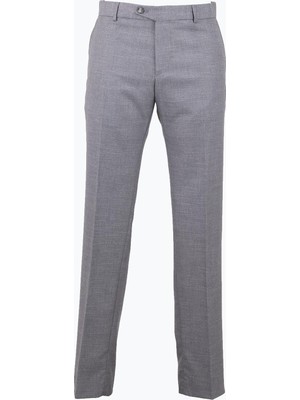 HC MEN CLASSIC Erkek Açık Gri Slim Fit Klasik Pantolon