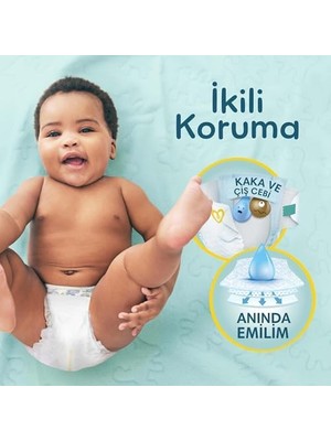 Bebek Bezi Premium Care 1 Numara 70 Adet Yenidoğan Ekonomik Paket