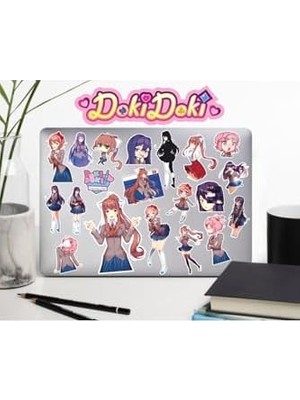 Doki Doki Literature Club! Defter Suluk Laptop Notebook Tablet Telefon Kılıf Seti